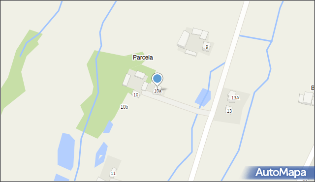 Dębno, Dębno, 10a, mapa Dębno