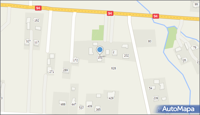 Dębno, Dębno, 101, mapa Dębno