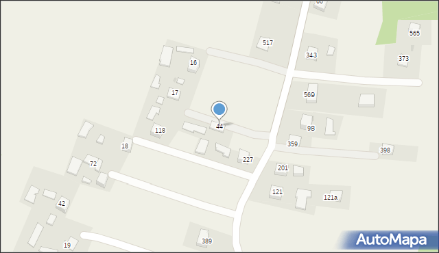 Dębno, Dębno, 44, mapa Dębno