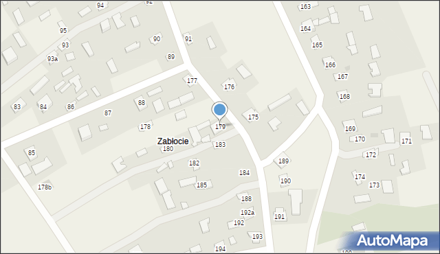 Dębno, Dębno, 179, mapa Dębno