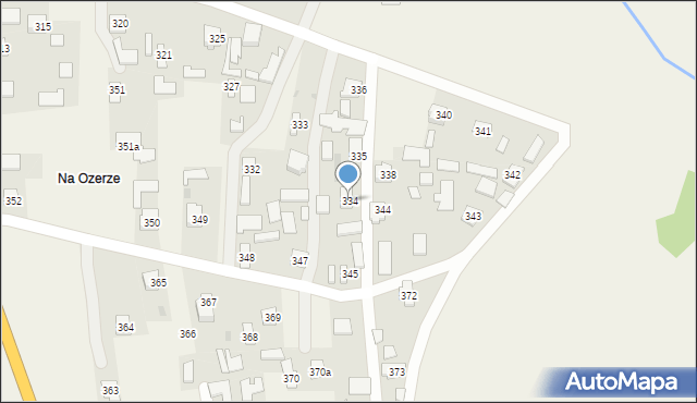 Dębno, Dębno, 334, mapa Dębno