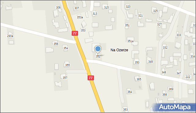 Dębno, Dębno, 352, mapa Dębno