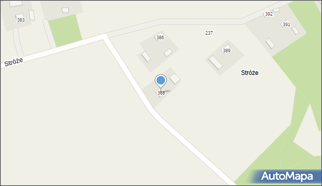 Dębno, Dębno, 388, mapa Dębno