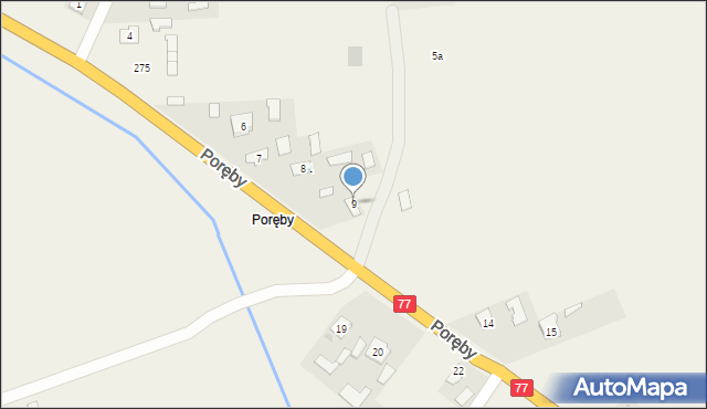 Dębno, Dębno, 9, mapa Dębno