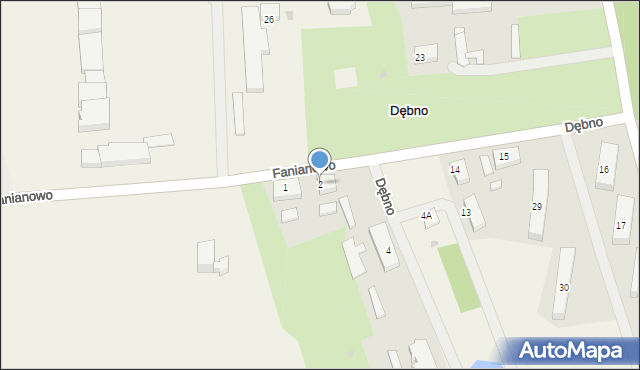 Dębno, Dębno, 2, mapa Dębno