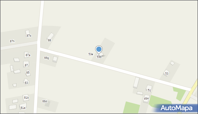 Dębołęka, Dębołęka, 53d, mapa Dębołęka