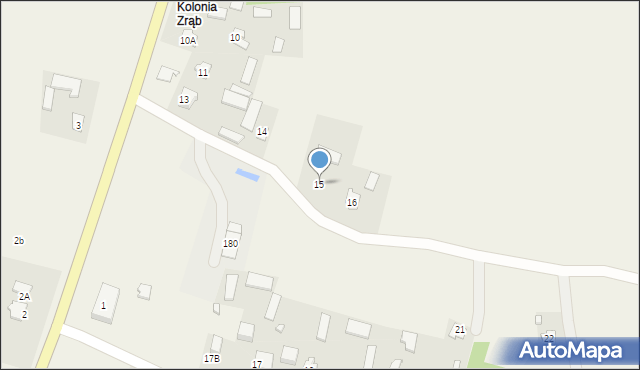 Dębowiec, Dębowiec, 15, mapa Dębowiec