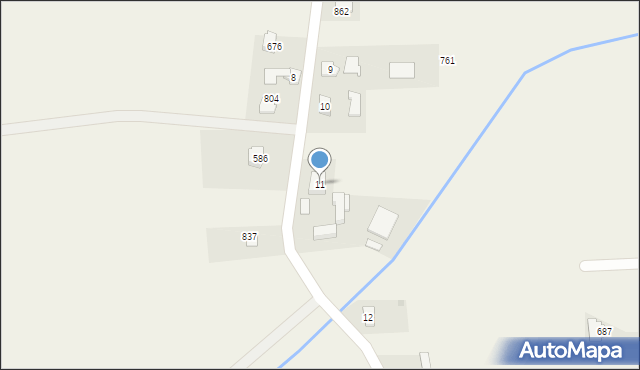 Dębowiec, Dębowiec, 11, mapa Dębowiec