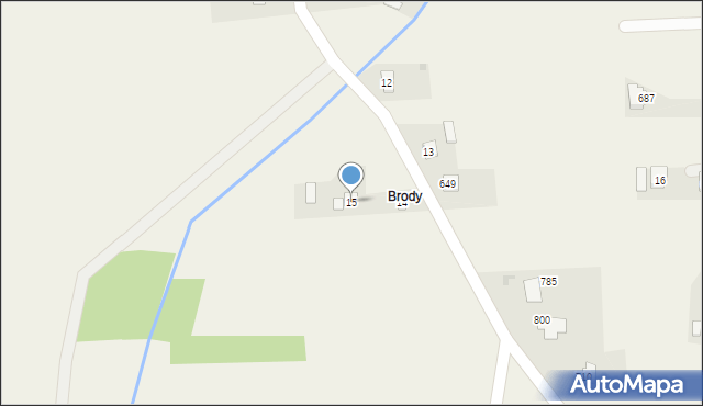 Dębowiec, Dębowiec, 15, mapa Dębowiec