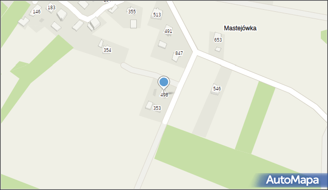 Dębowiec, Dębowiec, 498, mapa Dębowiec