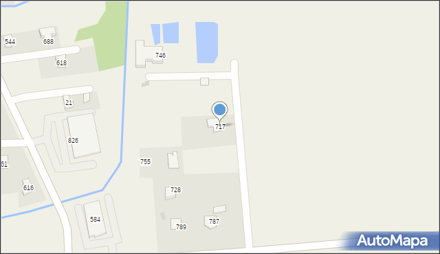 Dębowiec, Dębowiec, 717, mapa Dębowiec