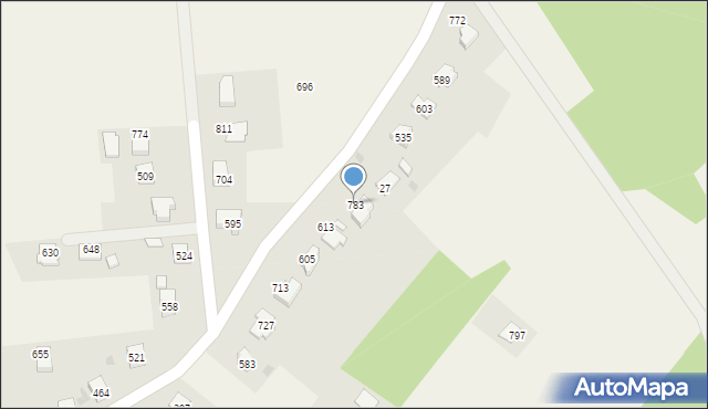 Dębowiec, Dębowiec, 783, mapa Dębowiec