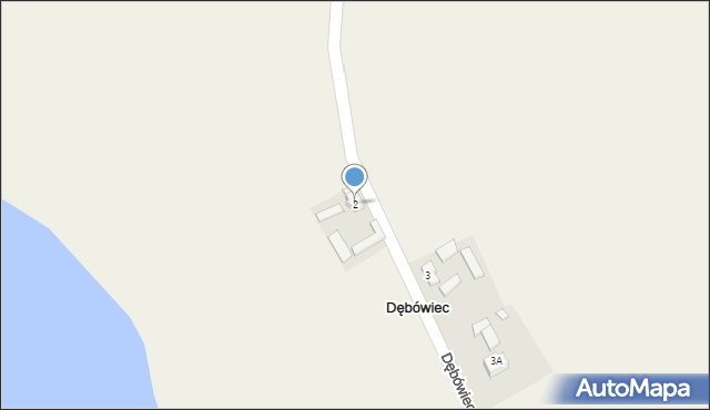 Dębówiec, Dębówiec, 2, mapa Dębówiec