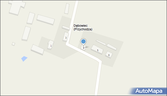 Dębowiec, Dębowiec, 4, mapa Dębowiec