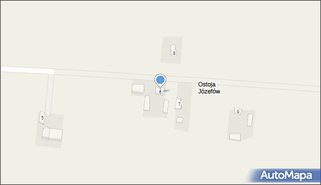 Dębsko, Dębsko-Ostoja, 6, mapa Dębsko