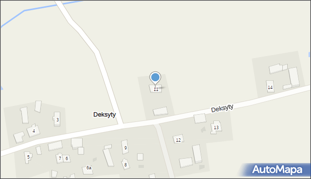 Deksyty, Deksyty, 11, mapa Deksyty