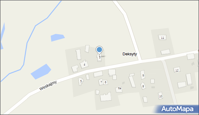 Deksyty, Deksyty, 3, mapa Deksyty