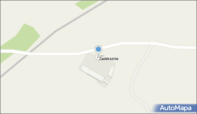 Deksznie, Deksznie, 21, mapa Deksznie