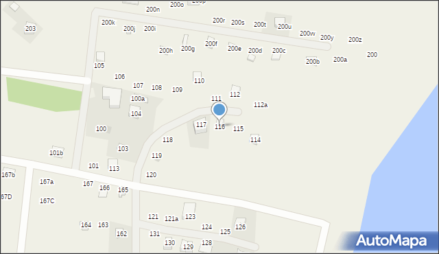 Demlin, Demlin, 116, mapa Demlin