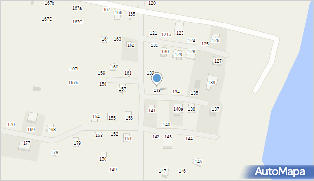 Demlin, Demlin, 133, mapa Demlin