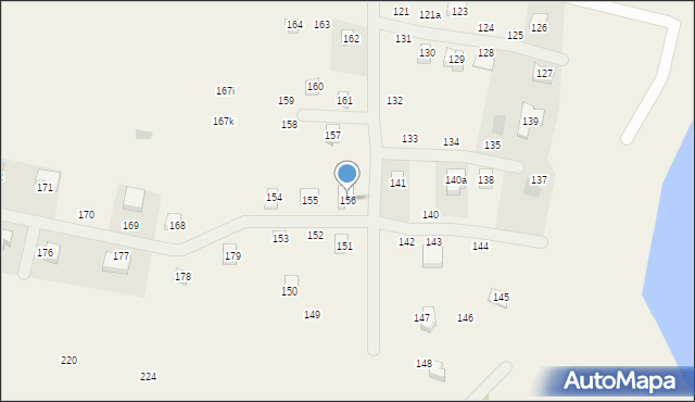 Demlin, Demlin, 156, mapa Demlin