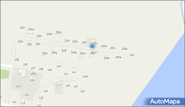 Demlin, Demlin, 200c, mapa Demlin