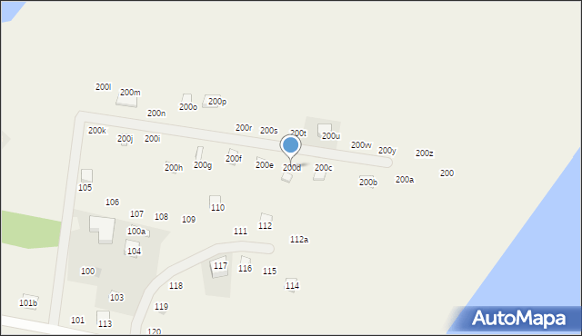 Demlin, Demlin, 200d, mapa Demlin