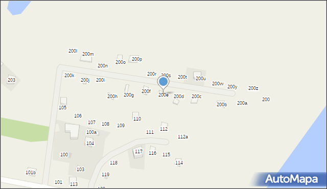 Demlin, Demlin, 200e, mapa Demlin