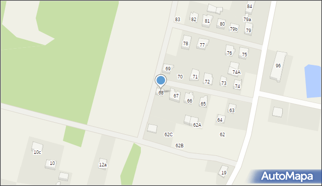 Demlin, Demlin, 68, mapa Demlin