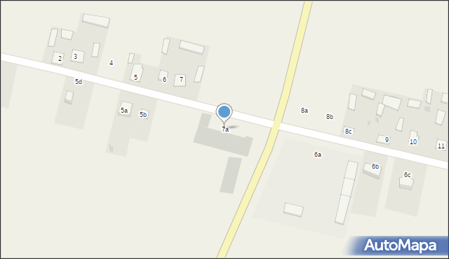 Depułtycze Królewskie, Depułtycze Królewskie, 7a, mapa Depułtycze Królewskie