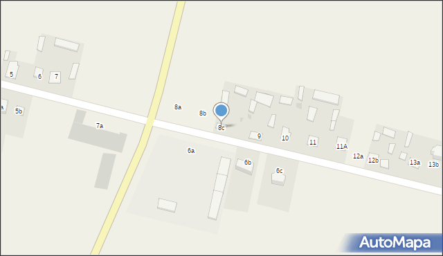 Depułtycze Królewskie, Depułtycze Królewskie, 8c, mapa Depułtycze Królewskie