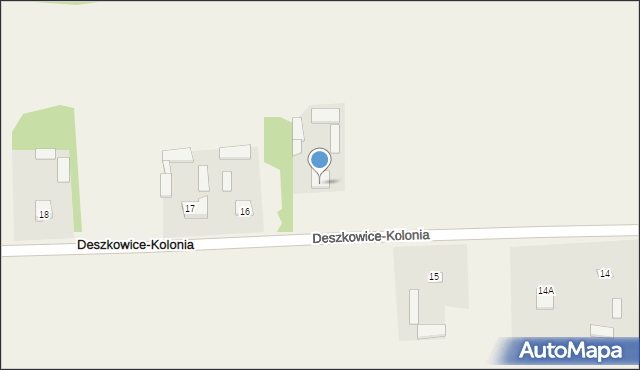 Deszkowice-Kolonia, Deszkowice-Kolonia, 16, mapa Deszkowice-Kolonia