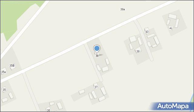 Jeleniów, Dębniak, 38, mapa Jeleniów