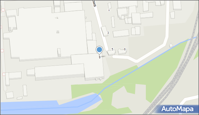 Lubliniec, Dębowa, 9, mapa Lubliniec