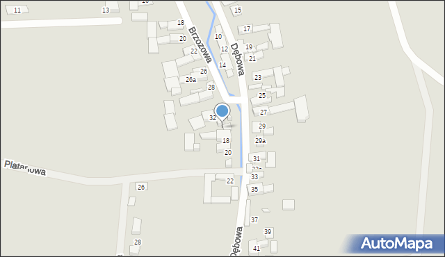 Otmuchów, Dębowa, 16, mapa Otmuchów