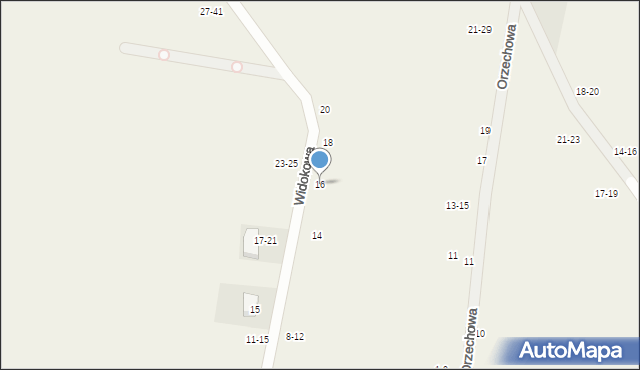 Piotrkowiczki, Dębowa, 16, mapa Piotrkowiczki