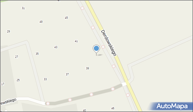 Pogórze, Derdowskiego Hieronima, 9, mapa Pogórze