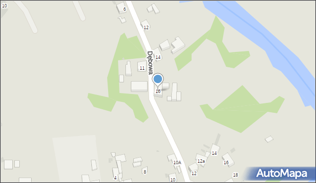 Police, Dębowa, 16, mapa Police