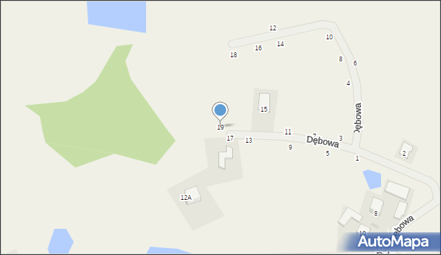 Prokowo, Dębowa, 19, mapa Prokowo