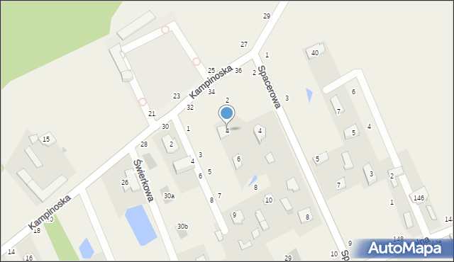 Sowia Wola, Dębowa, 4, mapa Sowia Wola