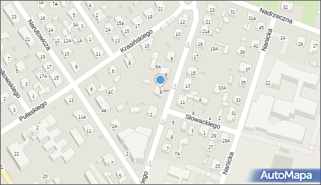 Wejherowo, Derdowskiego Hieronima, 4, mapa Wejherowo