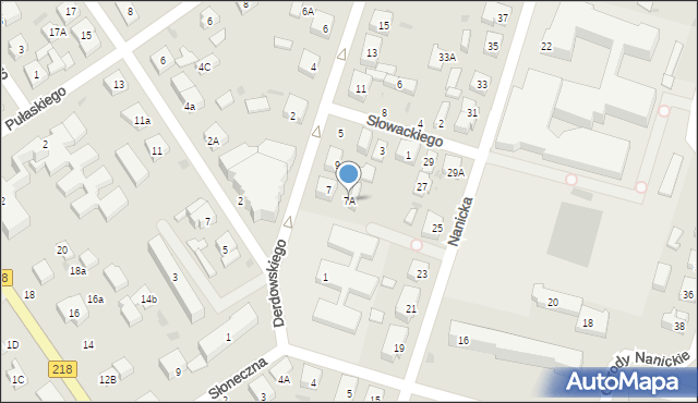 Wejherowo, Derdowskiego Hieronima, 7A, mapa Wejherowo