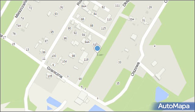 Biała Podlaska, Długa, 67, mapa Białej Podlaskiej