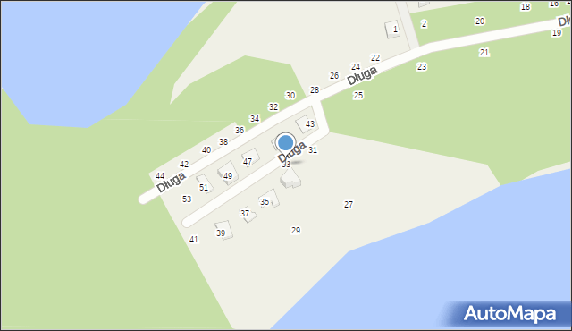 Bieszkowice, Długa, 33, mapa Bieszkowice