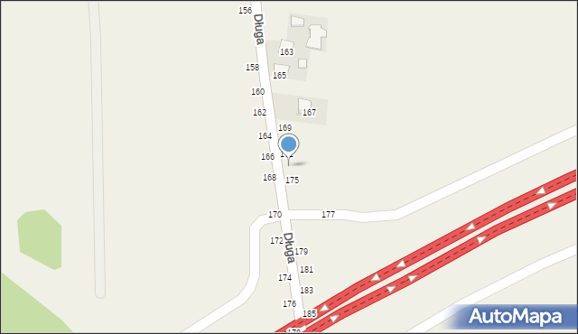 Bobrowniki Wielkie, Długa, 173, mapa Bobrowniki Wielkie