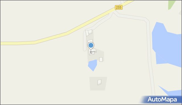 Borowina, Długa, 32, mapa Borowina