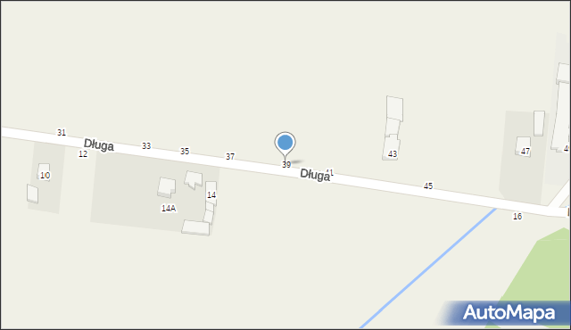 Brzóze, Długa, 39, mapa Brzóze