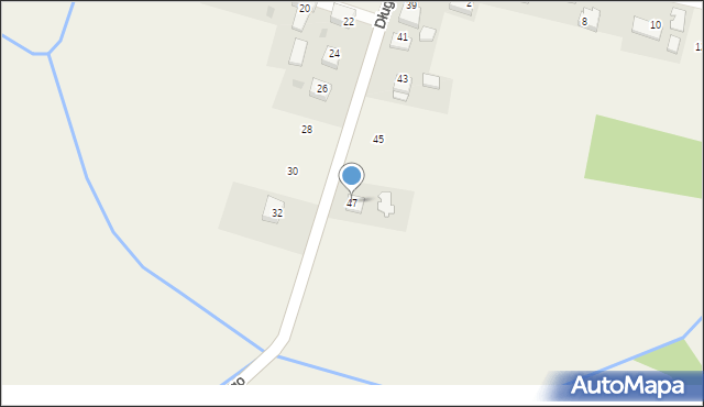 Chrząstowice, Długa, 47, mapa Chrząstowice