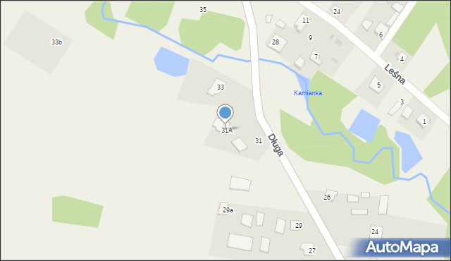 Czartajew, Długa, 31A, mapa Czartajew