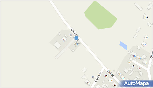 Długa Wieś Druga, Długa Wieś Druga, 63, mapa Długa Wieś Druga